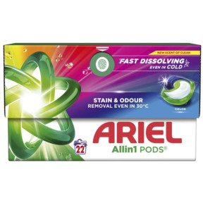 Капсулы для стирки Ariel Pods All-in-1 Color для цветных вещей 22 шт